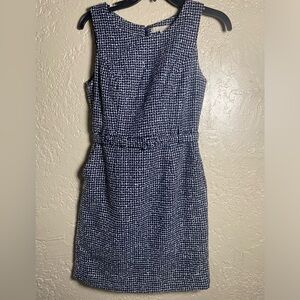Banana Republic Tweed Elegant Belted Dress 2 petite